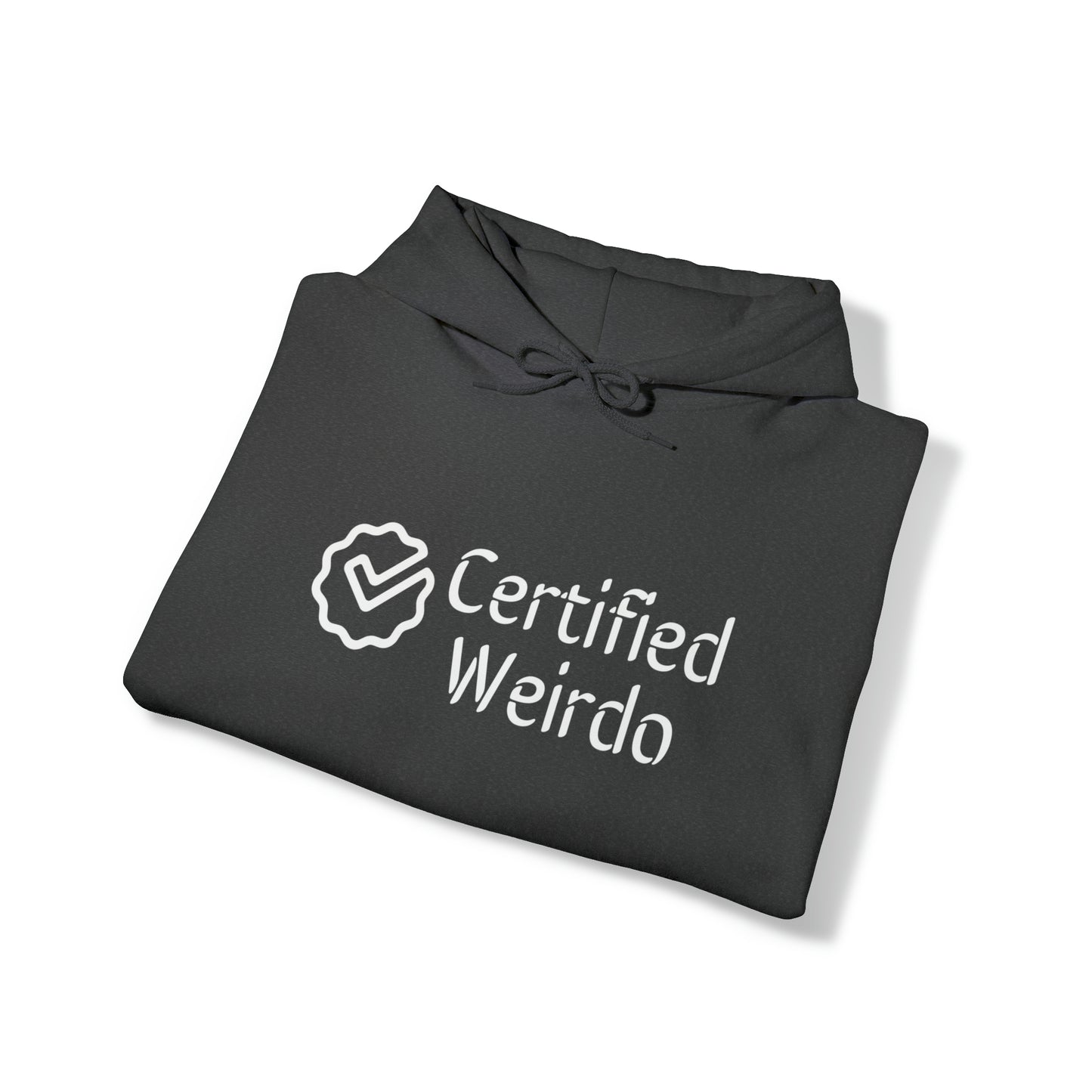 Certified Weirdo Hoodie | Unisex Heavy Blend™ Hooded Sweatshirt