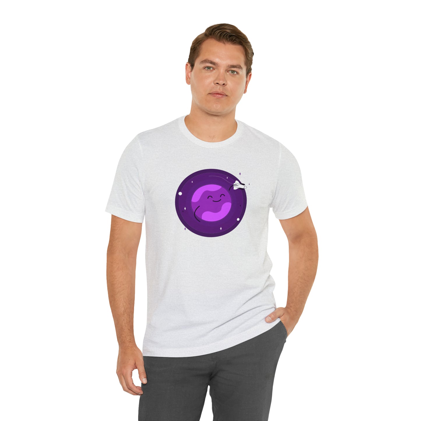 Happy Space | Unisex Jersey Short Sleeve Tee