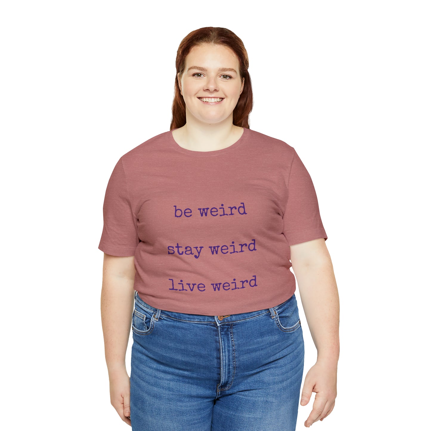 Live Weird Tee | Unisex Jersey Short Sleeve Tee
