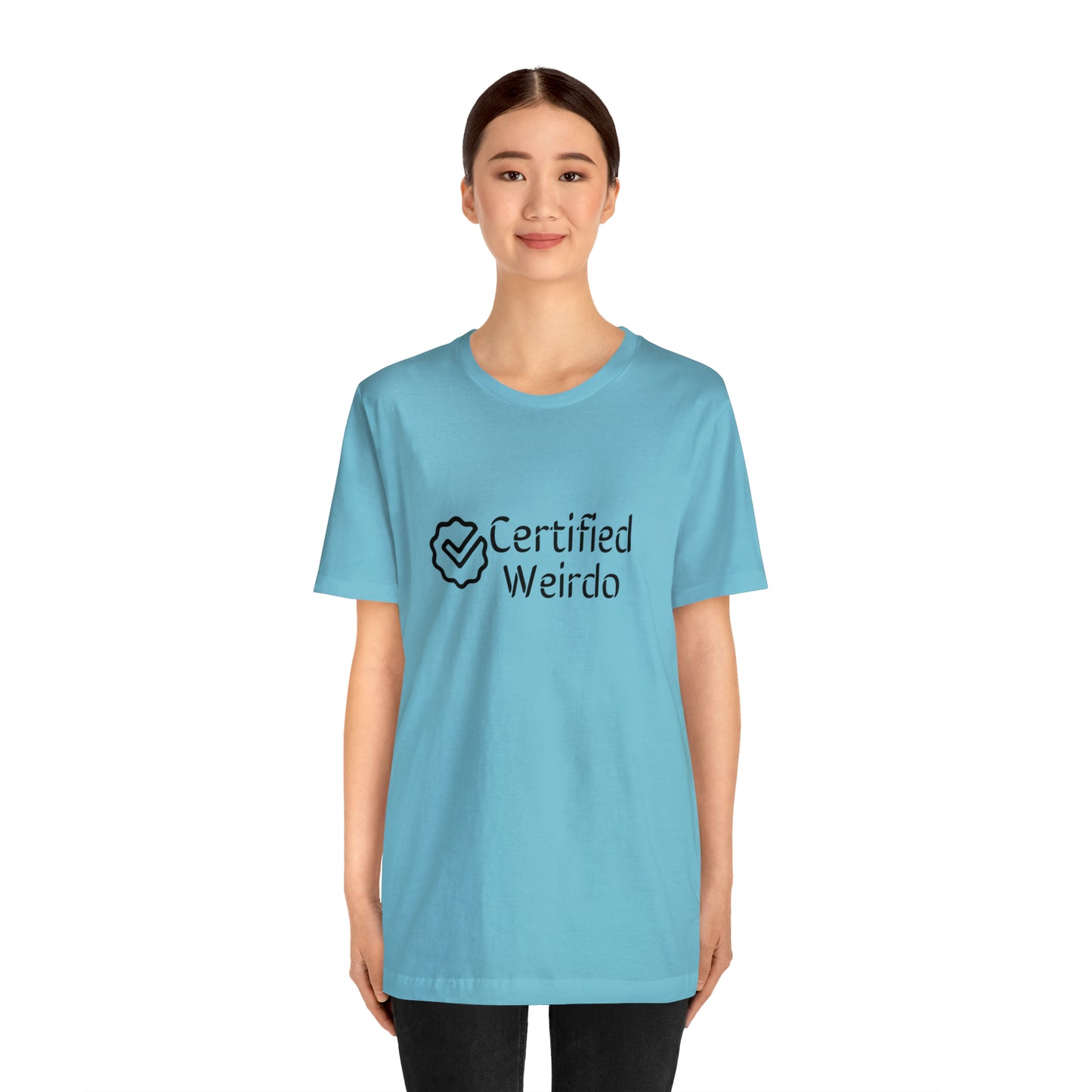 Certified Weirdo Tee | Unisex Jersey Short Sleeve Tee