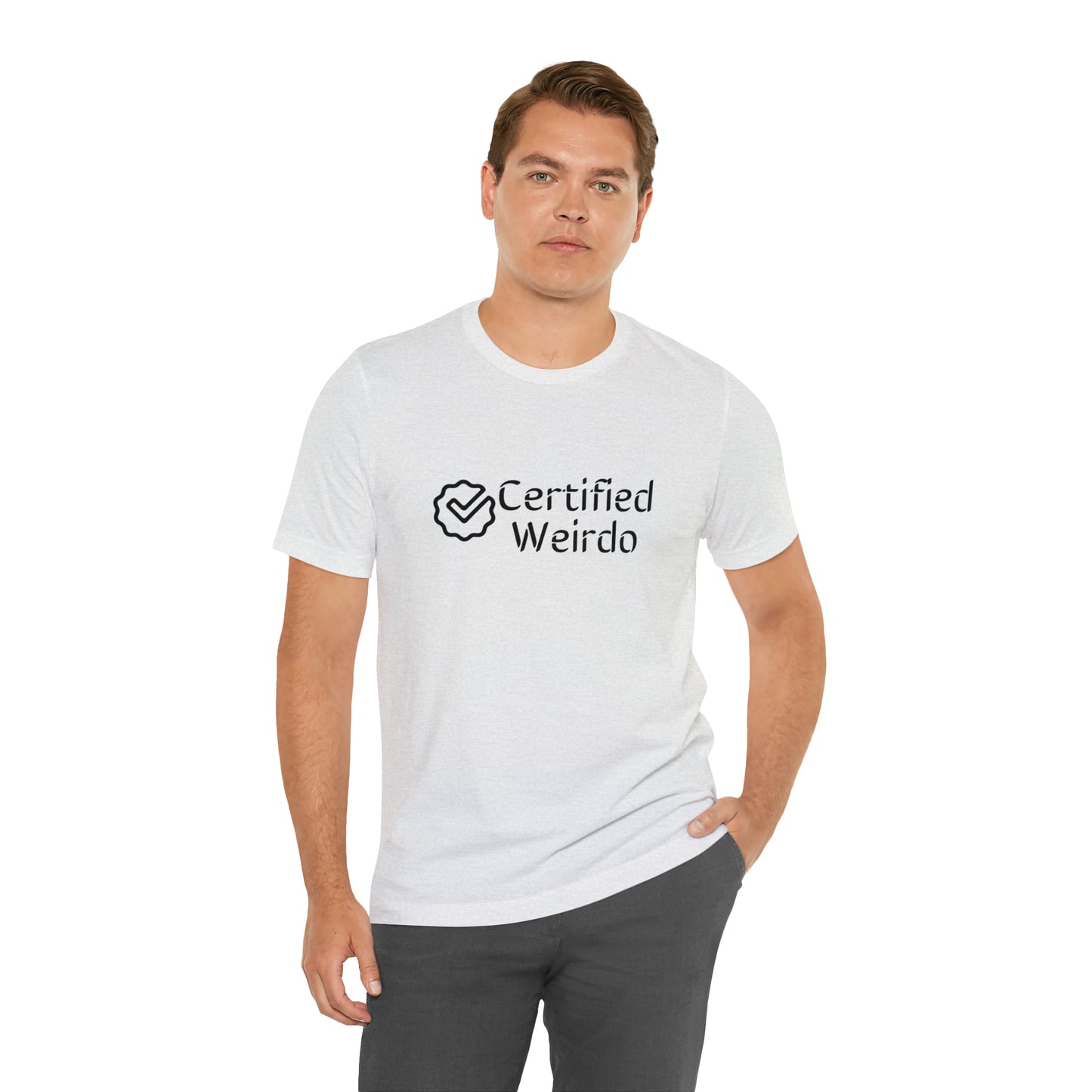 Certified Weirdo Tee | Unisex Jersey Short Sleeve Tee