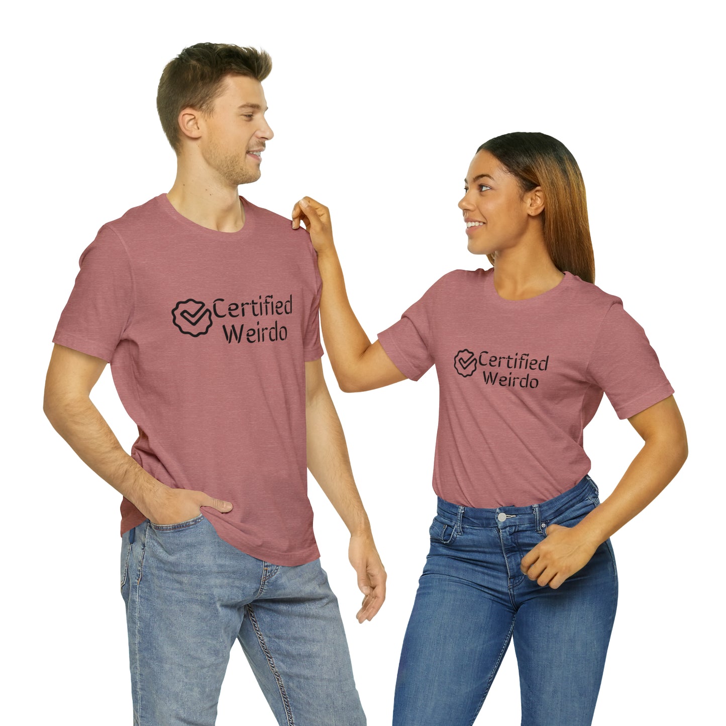 Certified Weirdo Tee | Unisex Jersey Short Sleeve Tee