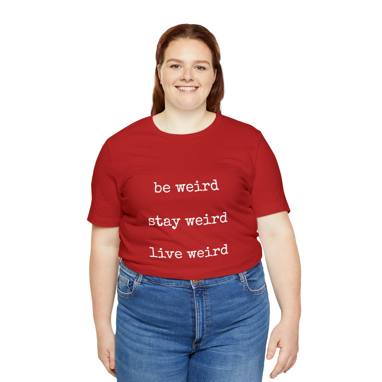 Live Weird Tee | Unisex Jersey Short Sleeve Tee