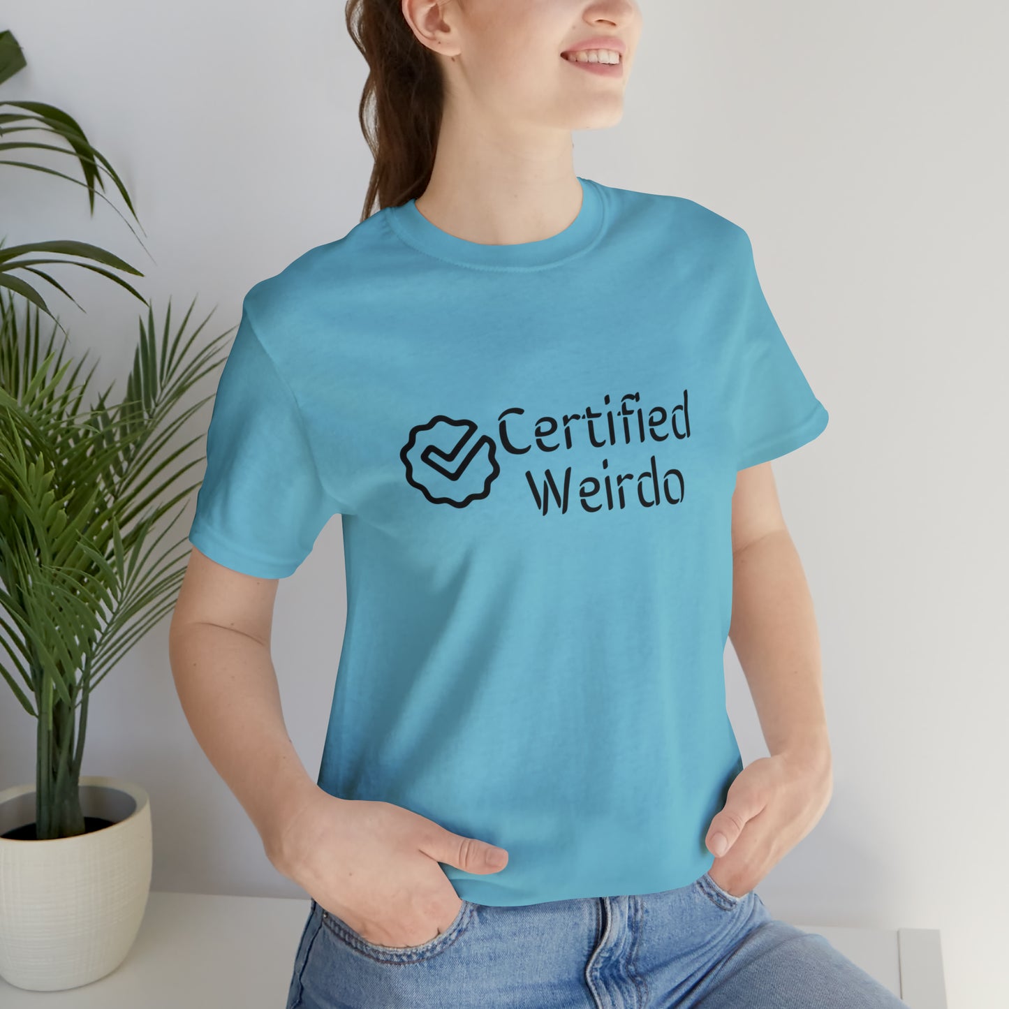 Certified Weirdo Tee | Unisex Jersey Short Sleeve Tee