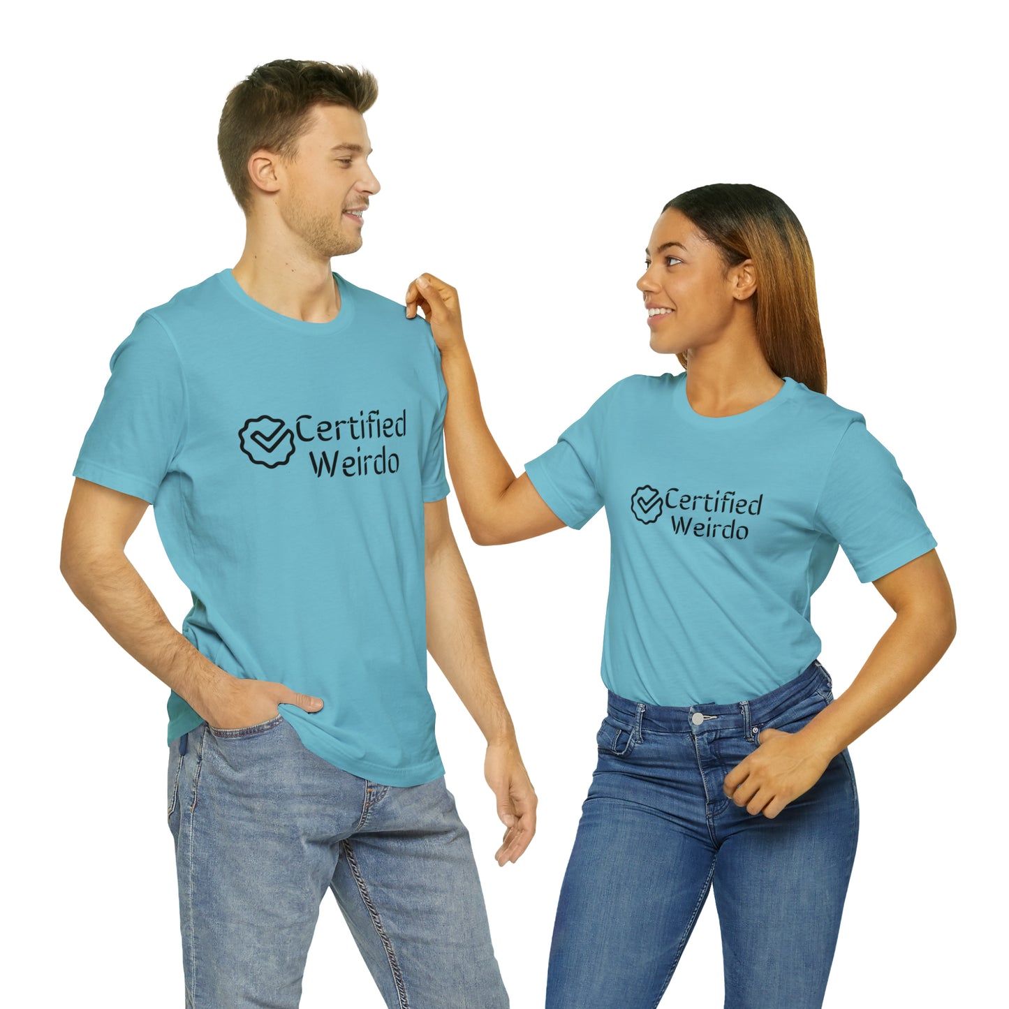 Certified Weirdo Tee | Unisex Jersey Short Sleeve Tee