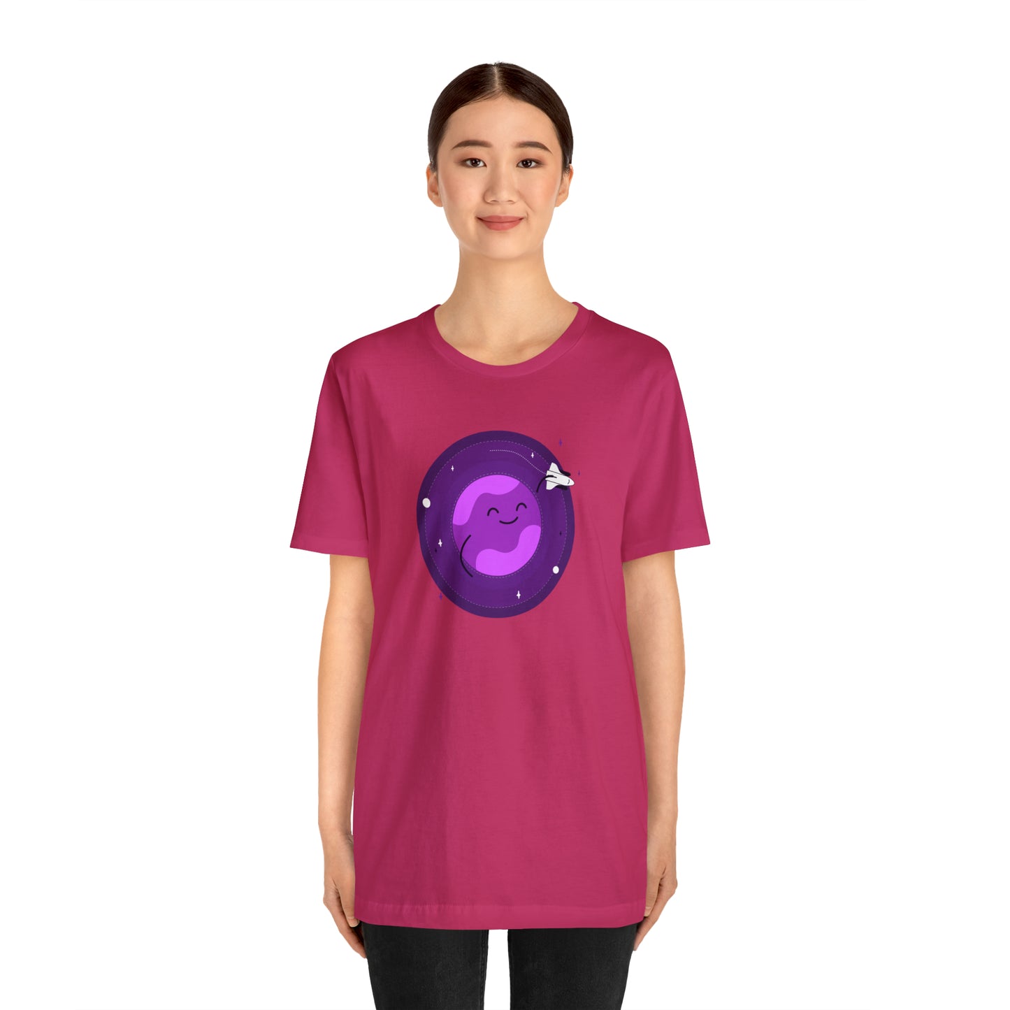 Happy Space | Unisex Jersey Short Sleeve Tee