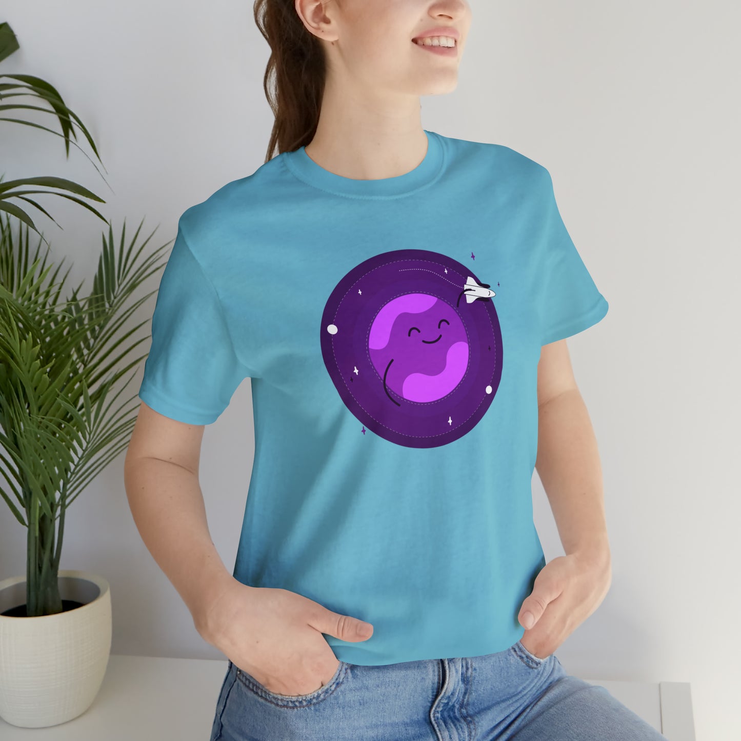 Happy Space | Unisex Jersey Short Sleeve Tee