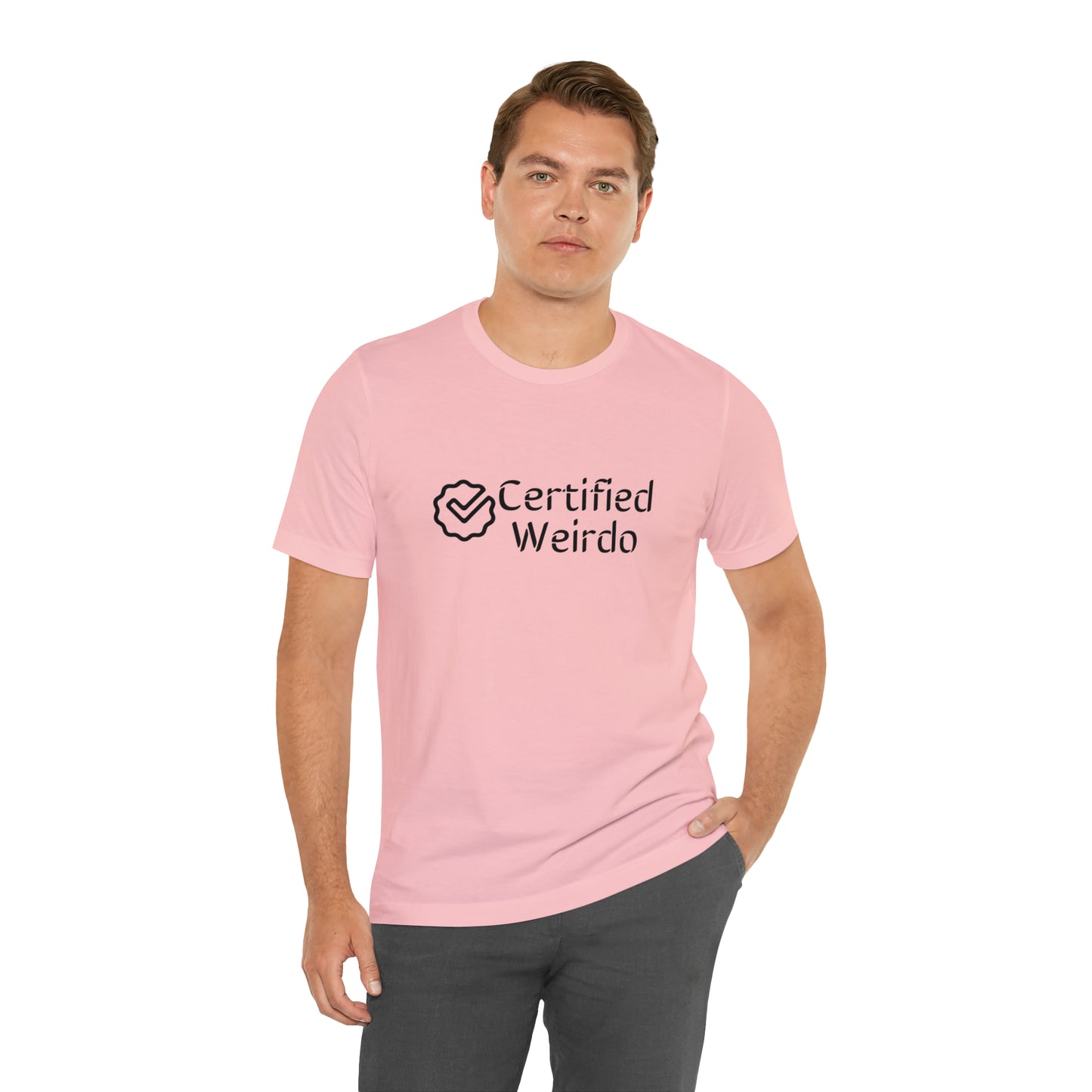 Certified Weirdo Tee | Unisex Jersey Short Sleeve Tee